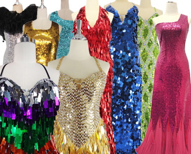 Buy Custom Sequin Dresses